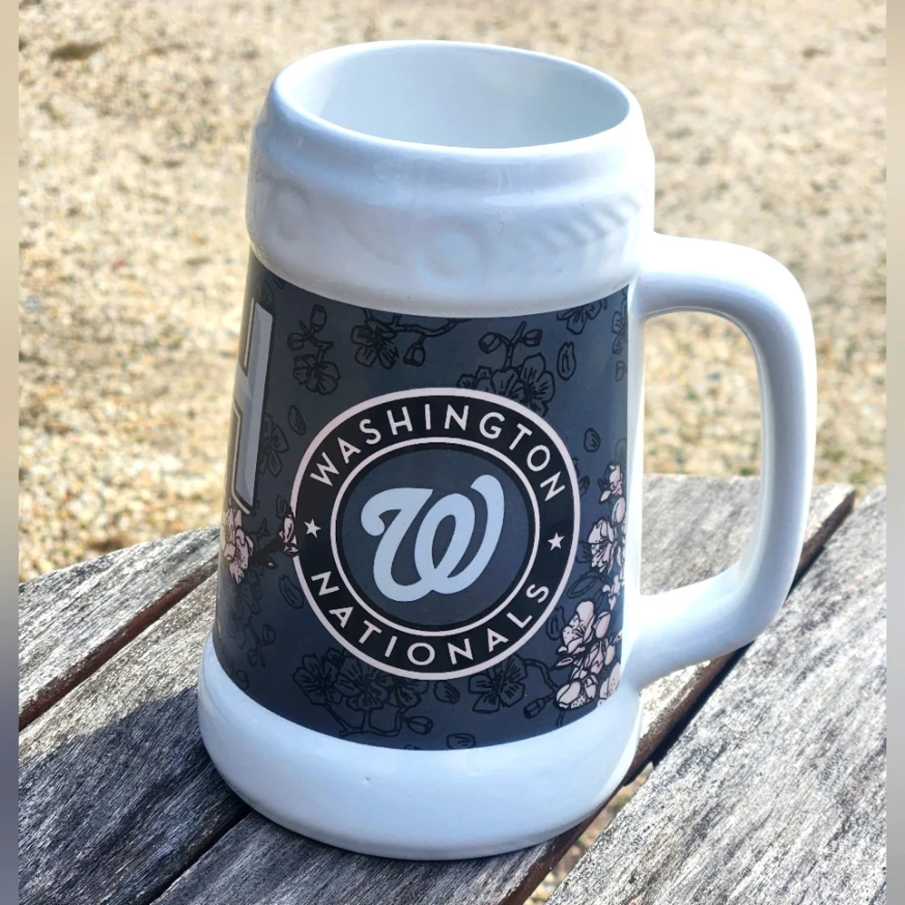 Washington Nationals Cherry Blossom Beer Stein